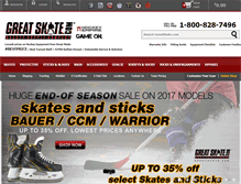 Tablet Screenshot of greatskate.com